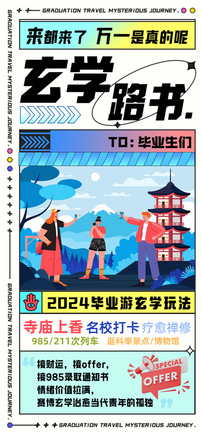 同程旅行解读当代毕业旅行消费观：既能三位数预算打卡八个省，也买演唱会VIP门票